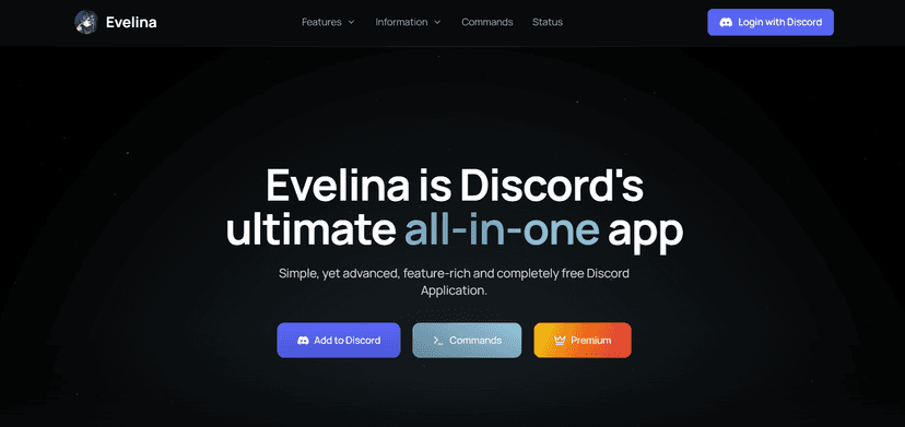 Evelina Website